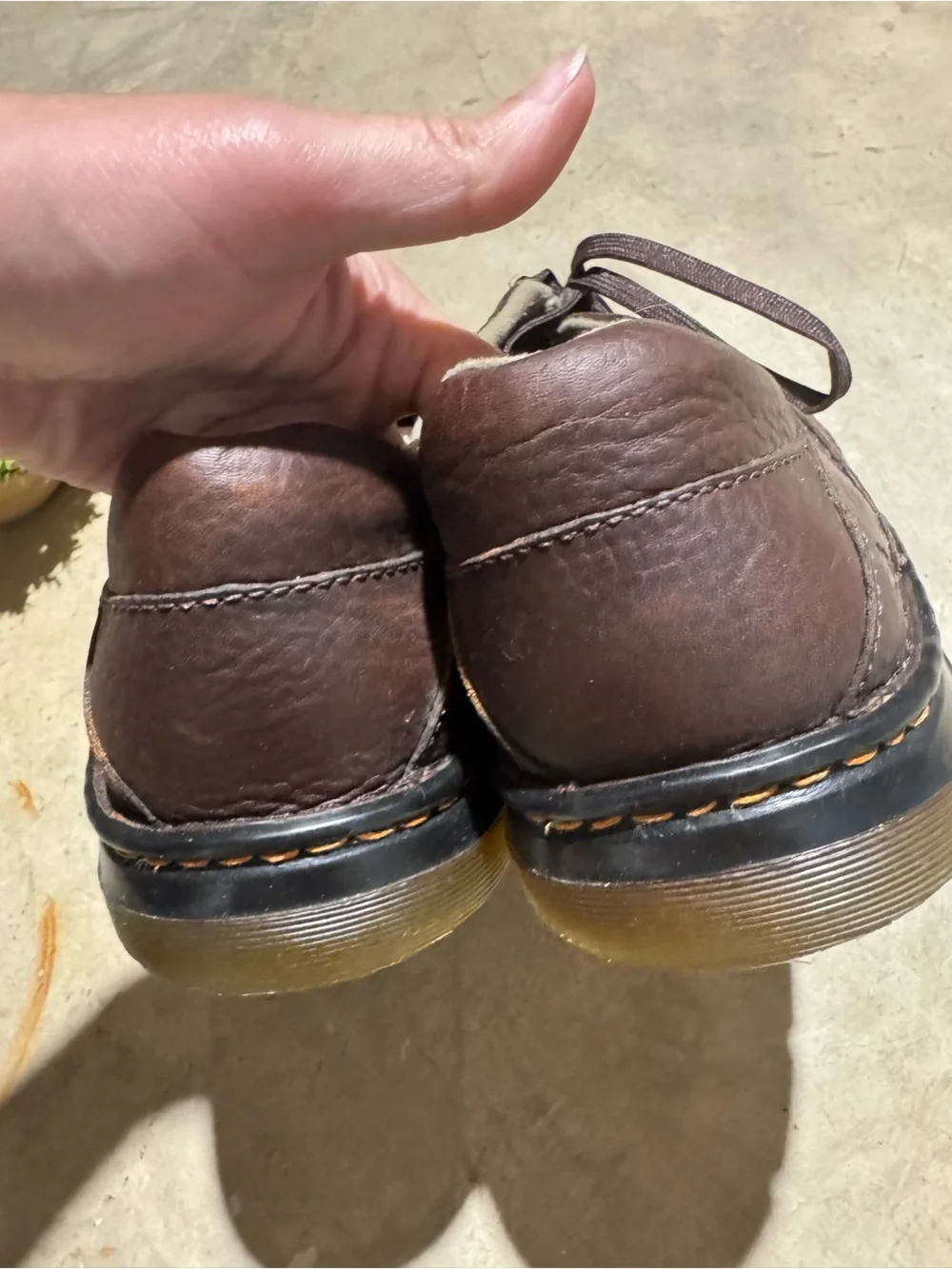 Dr Martens Odell Oxford Shoes Men Size 12 Style 11194 Brown Leather Casual Fall